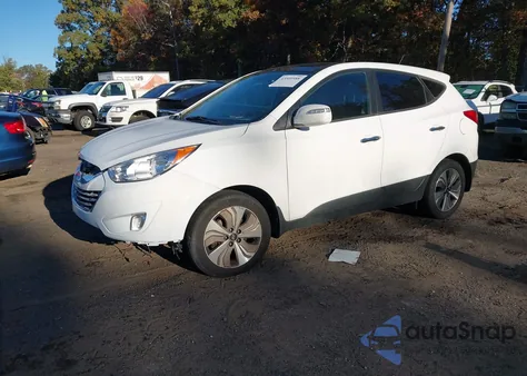 2013 Hyundai Tucson Limited z USA, uszkodzony, nr VIN KM8JUCAC8DU765454